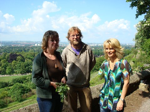 Uta Brezan mit Anke Proft und Jens Weber